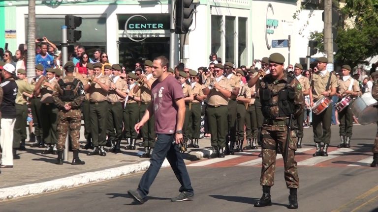 Três Corações se prepara para o desfile de 7 de setembro.