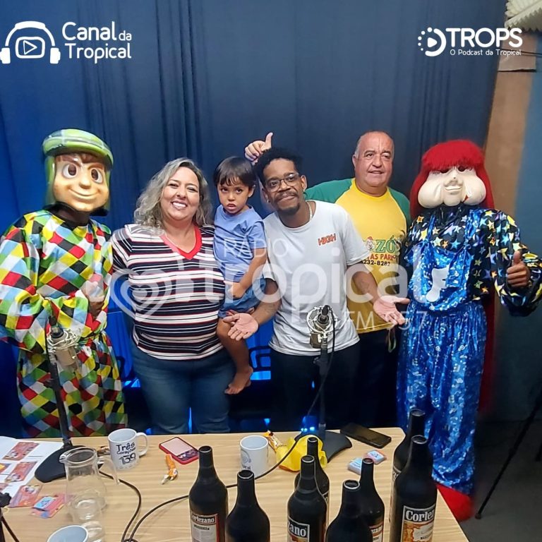 TROPS – recebeu Bozó e sua Turma do Trem da Alegria