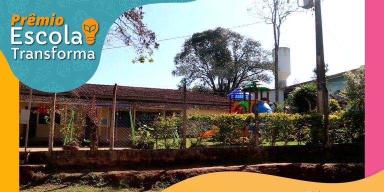 Projeto Biblioteca em Casa da EM Rio do Peixe II é Finalista do Prêmio Escola Transforma.